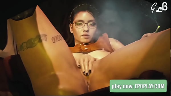 Image Horny Girl Masturbating (3d)
