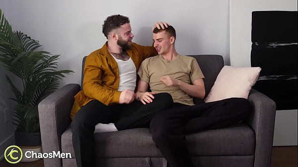 Image Hairy Bearded Muscle Smashes Cute Twink From MTL - Marcus McNeill, Ryan Jacobs - ChaosMen