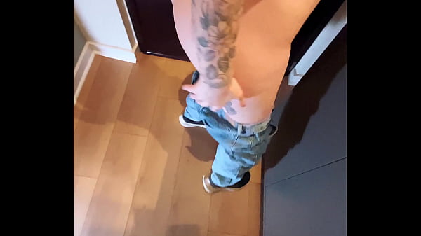 Image Redhead beauty gets dicked by the mirror