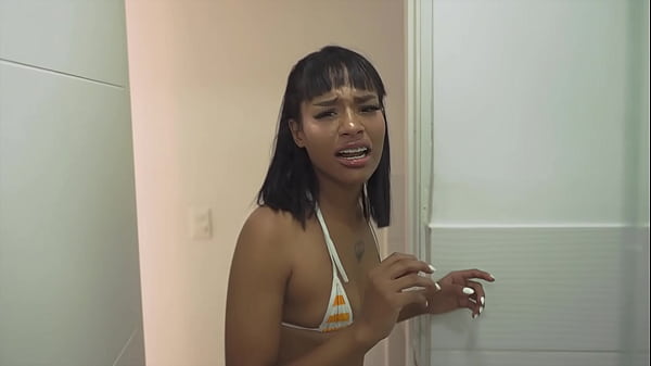 Image My stepbrother sneaks into the bathroom while I'm showering to fuck me with his big cock POV