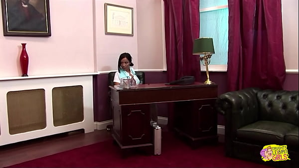 Image Naughty secretary was digging for dirt on her boss but found her sex toys instead