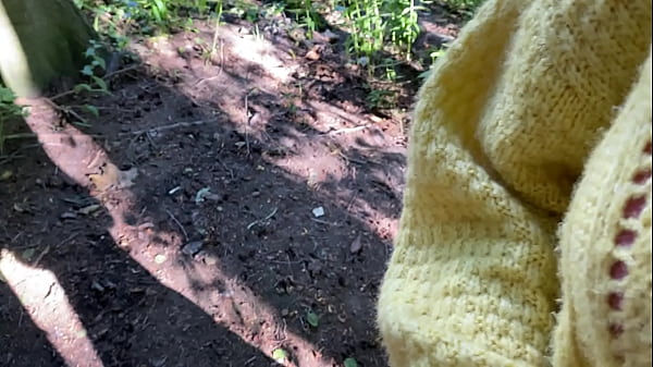 Image Blonde in the park was cock hungry