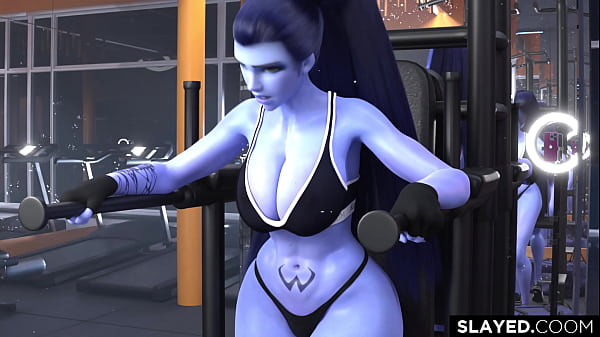Image Un Negro Destruye el &Uacute_tero de Widowmaker sin Misericordia