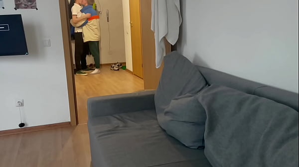 Image seduced a guy with a big dick into sex, cummed on a sweet twink