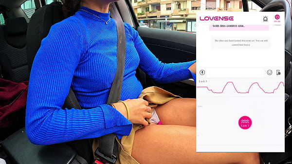 Image A friend of mine is filming me while I drive and a fan controls my lovense vibrator remotely