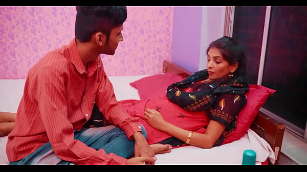 Image A virgin Indian boy enjoyed his first real sex with his sexy bhabhi teaching how to fuck a lady