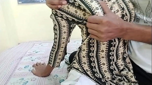 Image Brought the girl living in the Indian native village to the house and pressed her tits a lot and fucked her
