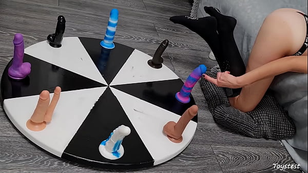 Image Wheel of DILDOS! She wants to WIN Her Orgasm Here