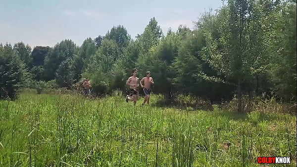 Image Barely 18 Twink Shared In The Woods RAW