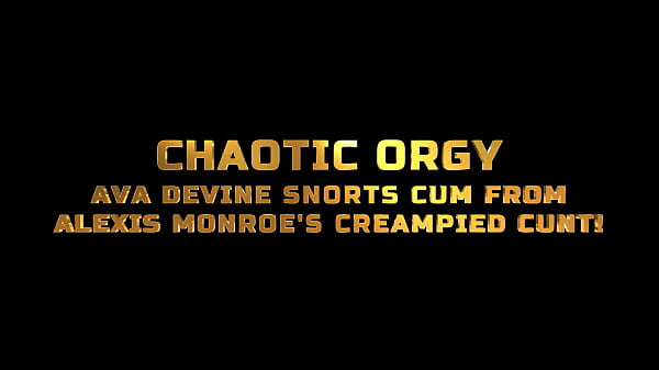 Image EPIC ANAL ORGY! Ava Devine SNORTS CREAMPIE from CUNT of Alexis Monroe &ndash_ IMMORAL PRODUCTIONS 4K