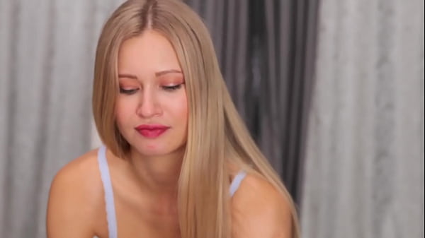 Image Cute blonde with big tits