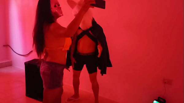 Image Halloween started off very well!! I fucked a big rabbit at the nightclub. REAL PORN AT THE NIGHTCLUB
