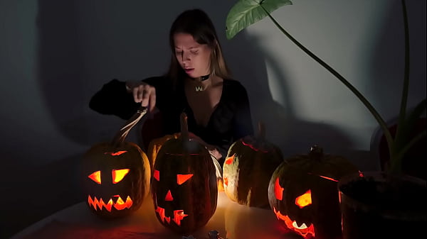 Image Squirt on Halloween night. Try Not to Cum Until the End!