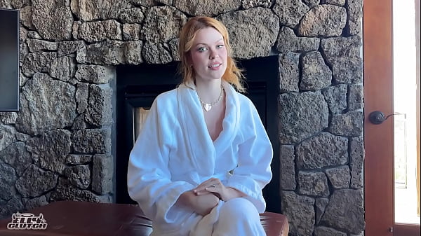 Image Slutty redhead bridesmaid gets locked out of hotel room before wedding