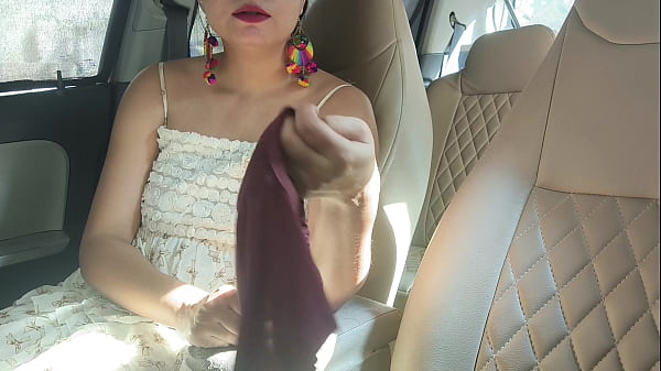 Image Beautiful girl sex with hot ex-boyfriend fucking harder with Louad Moaning in car