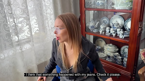Image Her jeans were ripped so I fucked her