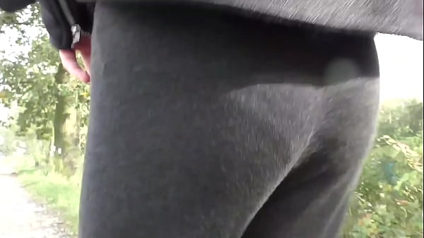 Image Ass play outside after in the Car masturbate driver fingering my pussy