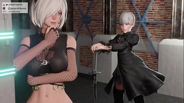 Image 9s Feminisation Training (Nier Automata Futanari 3D Porn) [Peterraynor]
