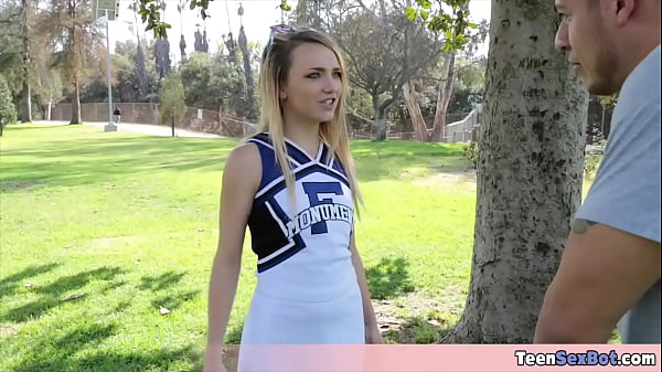 Image Skinny cheerleader stepsis Carmen decided to fuck her stepbro today Her plan was a success