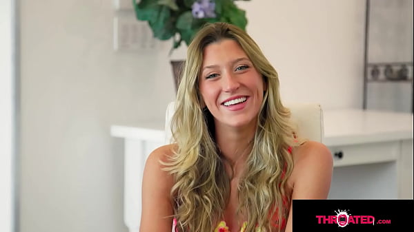 Image Throated - HOT AF Blonde Loves Getting Throated Hard