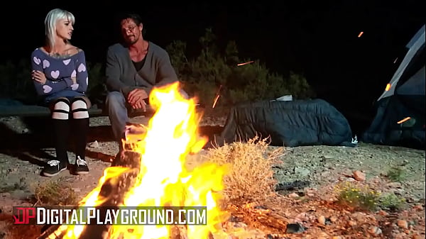 Image DIGITALPLAYGROUND - Watch Kleio Valentien And Tommy Gunn Have Wild Sex Outdoors By The Campfire
