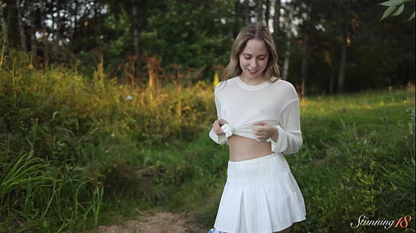Image Teen Temptress Alice Flore Perverts Her Camping Day With A Diddling!