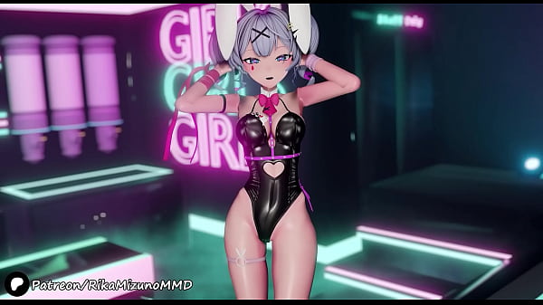 Image Ibuki Sexy Dance - Hatsune Miku Rabbit Hole (Short Hair) | 3D Vocaloid MMD R-18