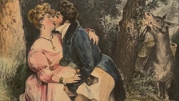 Image vintage erotic illustration