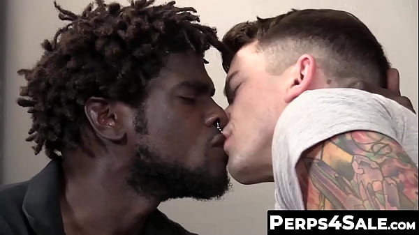 Image Perps4Sale.com - Devin Trez & Dakota Payne - Naughty Twink Crook Fucked by Big Black Cocked Guard
