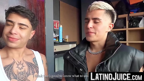 Image LatinoJuice.com - Cain Gomez & Angel Crush & Axel Yerel & Enrique Mudu - Straight Latino teens turned gay having intense foursome