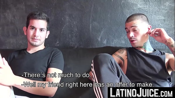 Image LatinoJuice.com - Kendro & Enzo - Charming guy Kendro fucks hard tattooed Enzo to cure his boredom