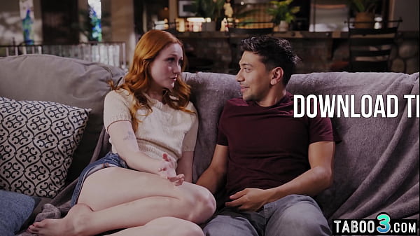 Image Petite redhead teen stepsister Scarlet Skies lures stepbro into taboo fuck