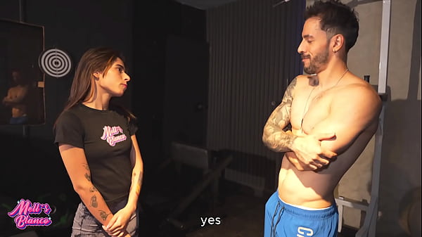 Image I arrive at my neighbor's house unannounced so he can train me and fuck my entire little vagina with his big cock