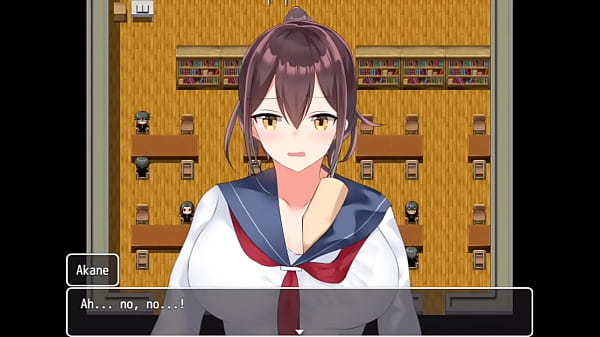 Image Querendo ajudar um colega, a presidente sobe uma escada e mostra a sua calcinha - The Class President Can't Get Discouraged! - Parte 1