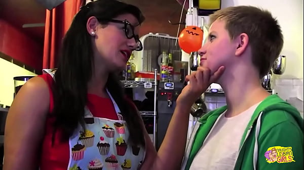 Image A lesbian manager at work likes to grope her worker big breasts and tight pussy