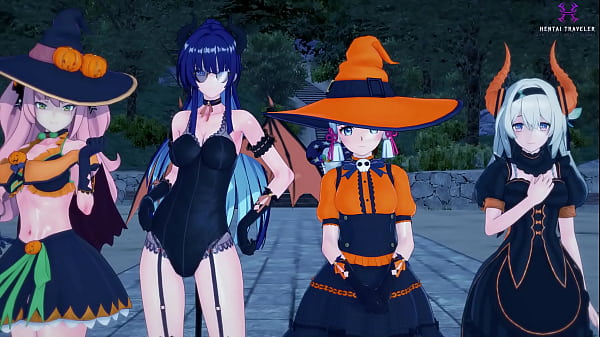 Image Pussyverse: HoYoween Fuck or Cock - Halloween special 2024 (Lumine, Ayaka, Stelle, Firefly, Belle, Nicole, Kiana, Mei)