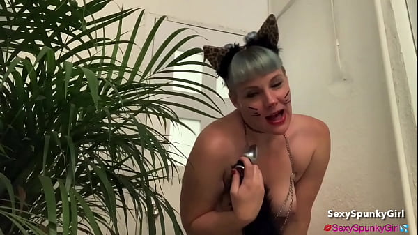 Image Spunky Cat Has Intense Orgasm on Halloween
