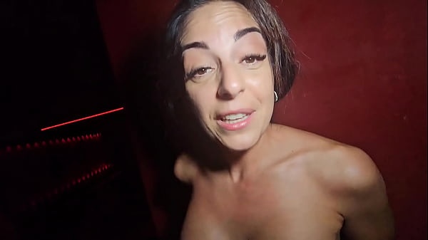 Image He takes me to the private room, makes me squirt and cums inside me.