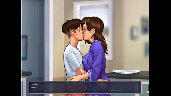 Image Summertime Saga ep 27 - Treino de Beijo com Debbie