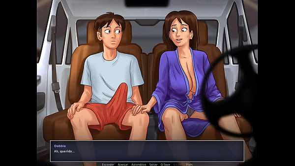 Image Summertime Saga ep 28 - Ela me bateu uma escondido no Carro
