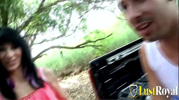 Image Kevin White fucking Linda India a skinny Arab Milf in the woods