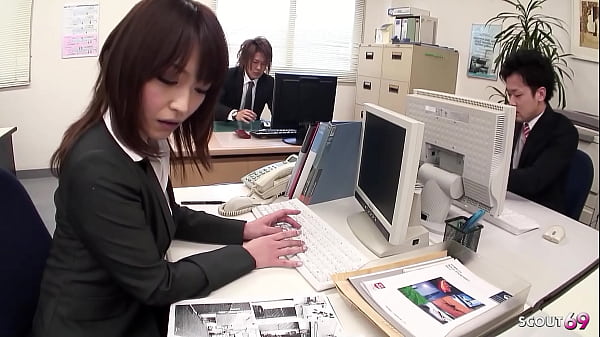 Image Japanese Secretary at uncensored Solo Masturbation to Orgasm at Toilet while Work