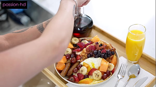 Image Breakfast Is Served! Ashlyn Angel Serves Up Pussy And Coffee