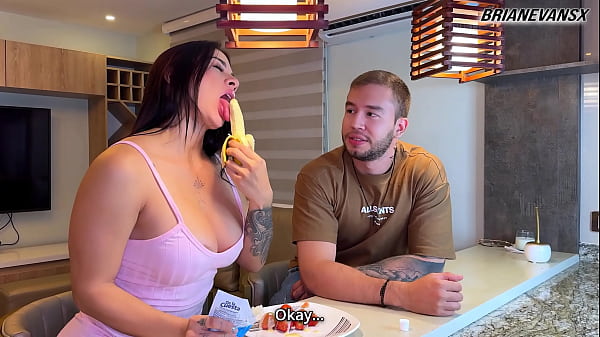 Image My stepsister Silvana Lee is a busty Milf who sucks banana and rides cock - Brian Evansx