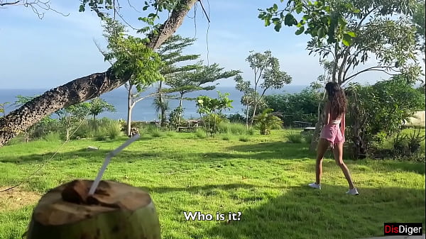 Image Security guard caught naughty girl in private sector and fucked her with sea view