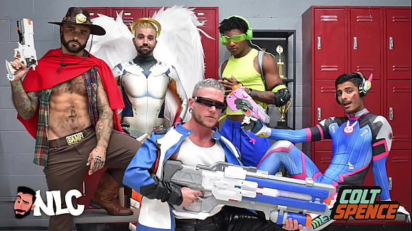Image Bend Overwatch Group Fuck FULL SCENE