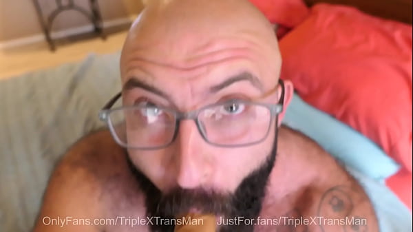 Image Trans Boy Throats Dildo and Fucks Pussy
