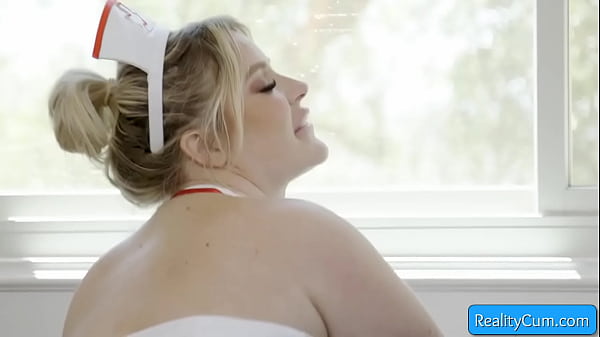 Image Slutty big as nurse seduces her home client with her juicy big boobs - Jenna Starr, Nathan Bronson