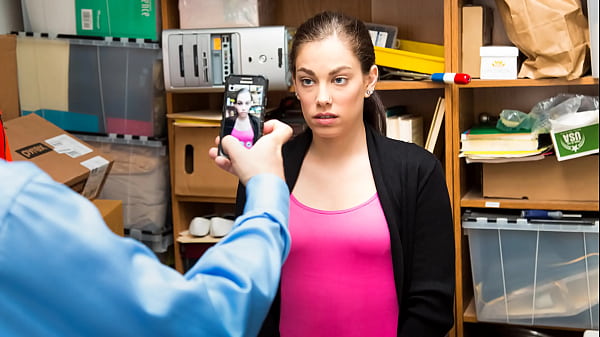 Image Sexy Chick Obeying the Security Officer's Commands to Get out Of Trouble - Lifterx