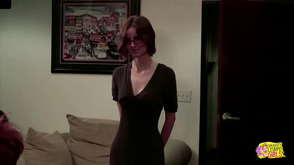 Image Bossy redhead butch girl intimidates, seduces, and fucks her submissive brunette secretary